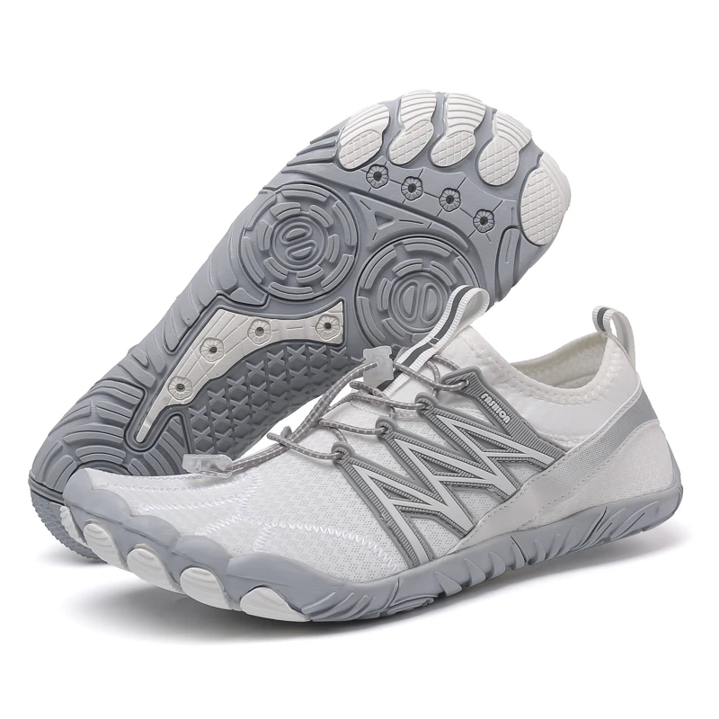 Wading Shoes Men Women Upstream River Beach Aqua Water Barefoot Shoes For Fishing Swimming Amphibious Sneakers Quick-Drying
