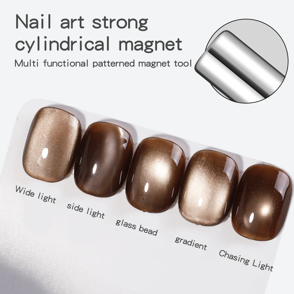 Kaniu Nail Salon-Grade Powerful Magnetic Strips French-Style Cylindrical Magnets Super Strong Magnetic Strips Upgraded Version
