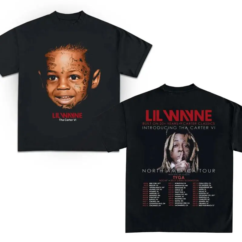 Lil Wayne Tha Carter Vi Tour 2025 For Fan Men Wonmen T Shirt