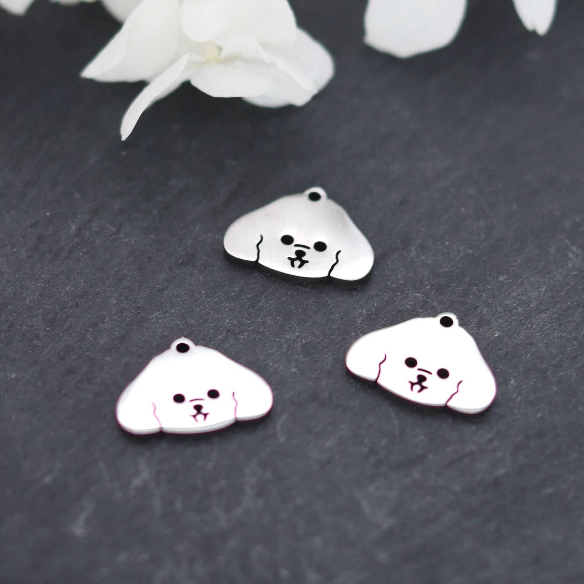 3pcs Percent Fish Squirrel Dog Charms Lovely Animal Pet Pendants For Making DIY Handmade Findings Accessories Necklace Jewelry