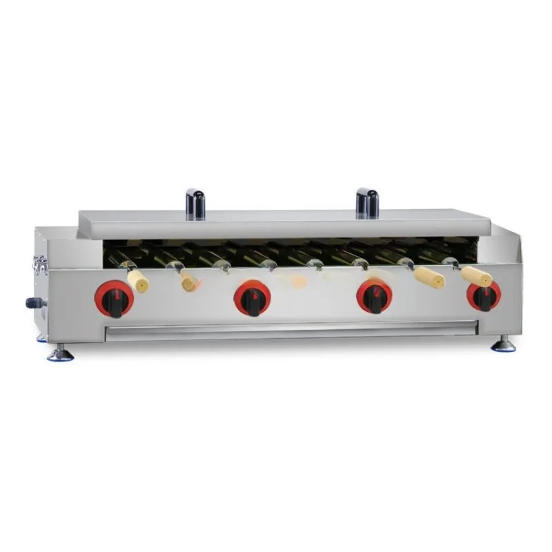 

Automatic gas stainless steel chimney cake and bread oven baking equipment