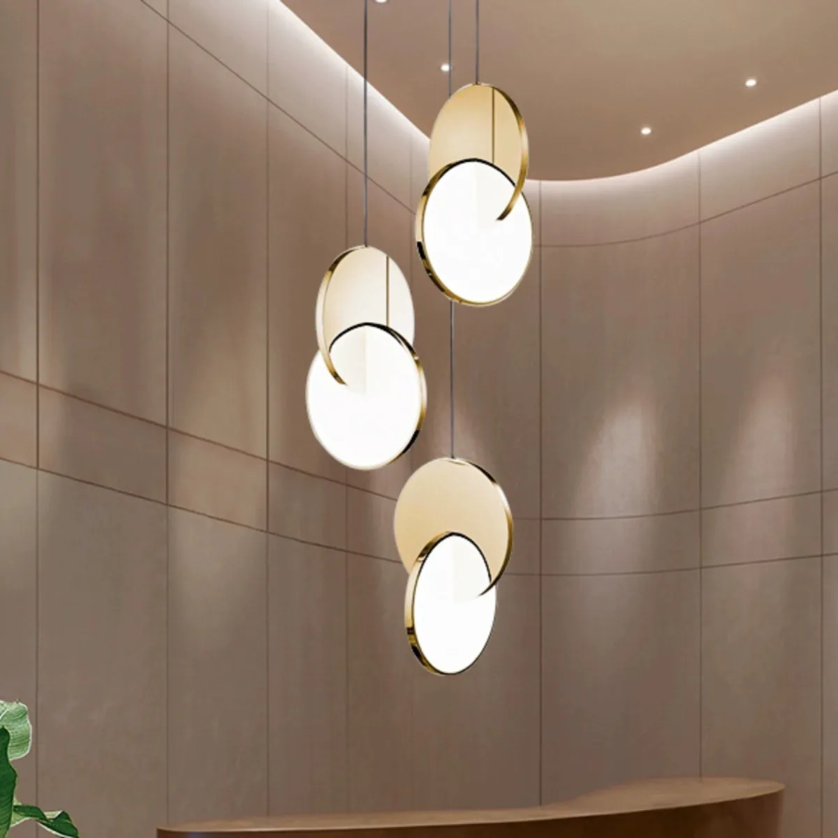

Modern Minimalist Pendant Lights Home Decor for Bedside Bedroom Living Room Chandelier Lighting Luster Suspension Design Fixture