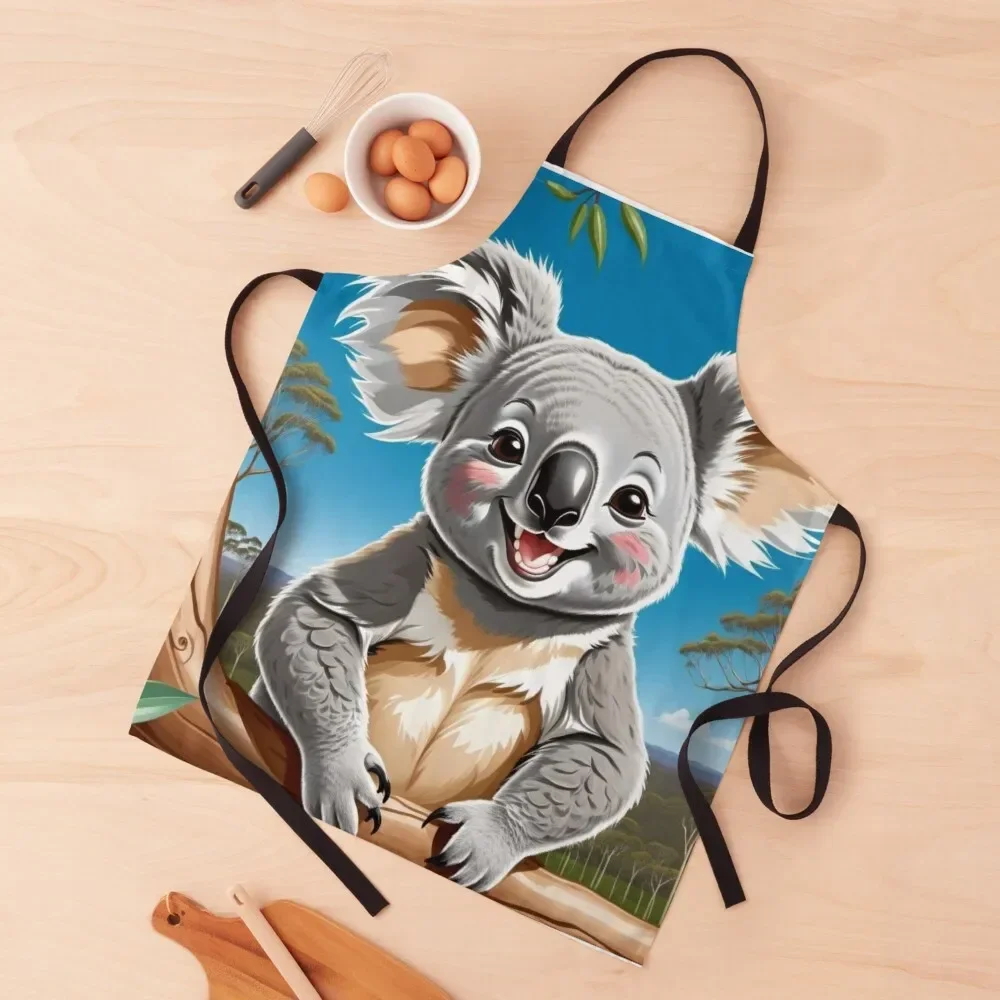 

Australian Koala Apron Nursing For Kitchen Kitchen Handle For Women Kitchens Woman Apron
