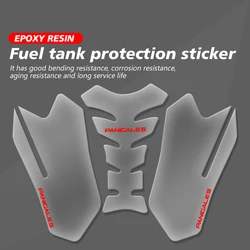 Almohadilla transparente para tanque de motocicleta, calcomanía de hueso de pescado, 3D resina epoxi, compatible con DUCATI PANIGALE 1299, 899, 959, 1199, V2, 2013-2022