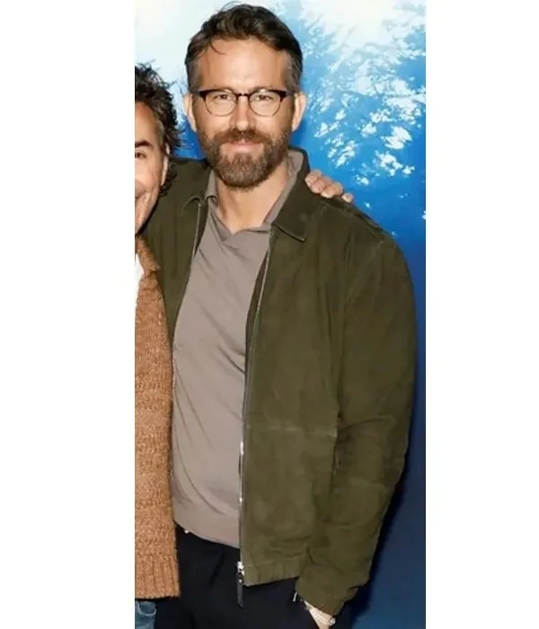 

YANGHAOYUSONG Homemade Ryan Reynolds Adam Project Green Jacket Suitable For Autumn And Winter