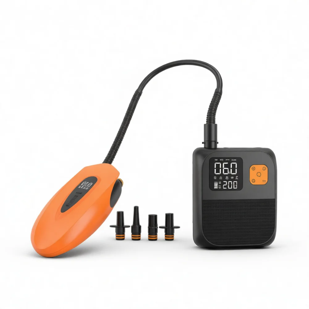 Wireless Air Compressor Car Tire Inflator Electric Pump For Outdoor Camping Tent Paddle Board Kayak Inflatable Equipment