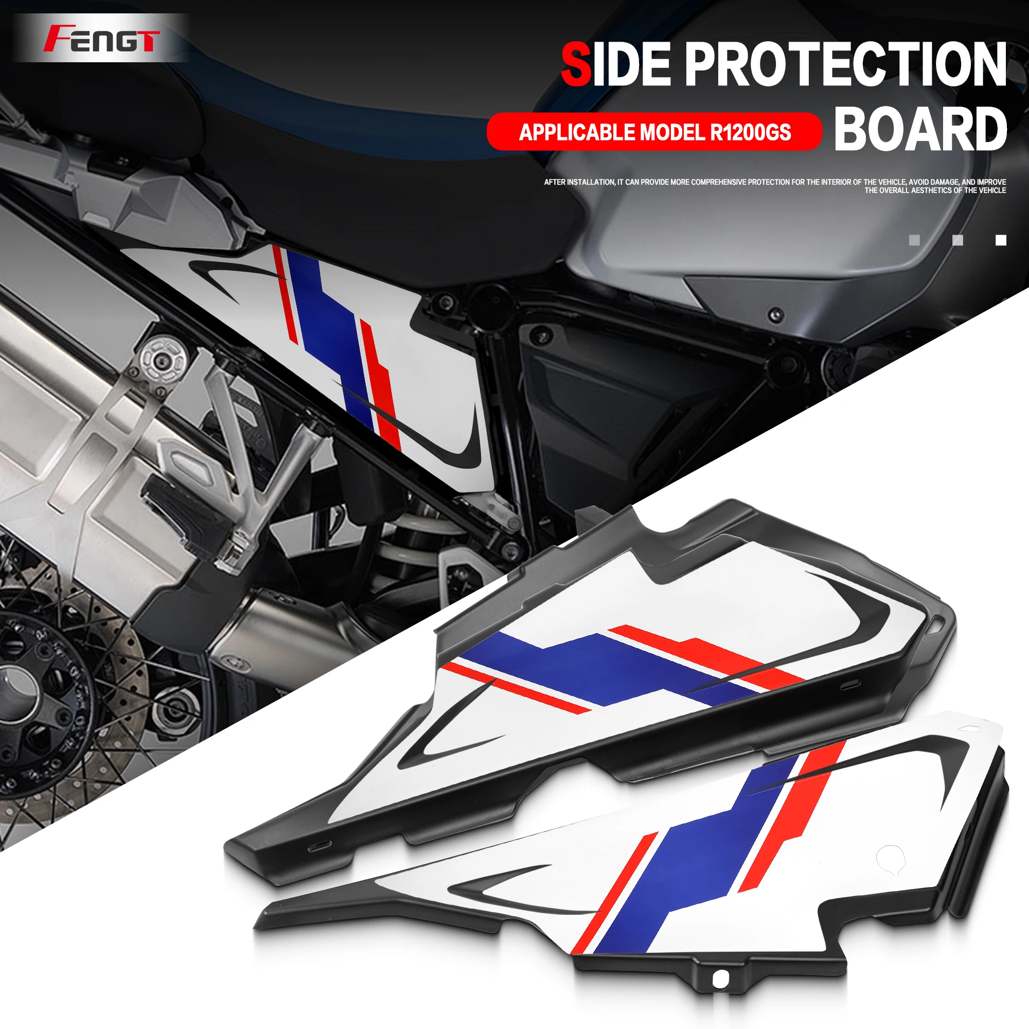 For BMW R 1250 GS R1250GS ADVENTURE R 1200 GS R1200GS LC Adventure Motorcycle Side Panel Frame Guard Protector plate Cover