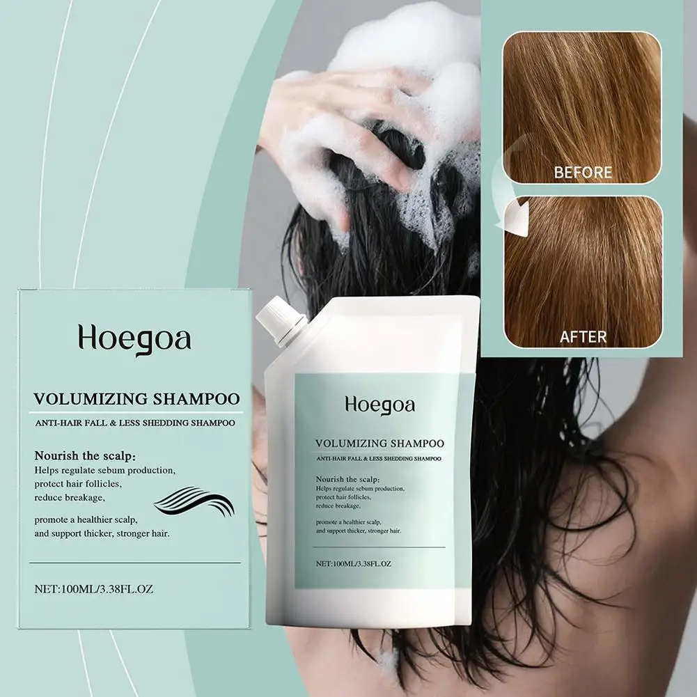 

100ml Anti-hair Loss Shampoo Oil Control Cleaning Scalp For Fine Hair Long Short Hair Volumizing Shampoo Hair Care X8Y1