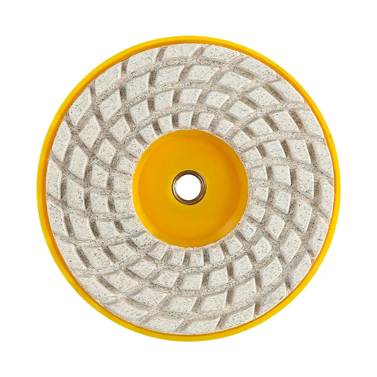 Diamante Resina Seco Polimento Pad, Multipurpose Nylon Shell, 100mm, 4"