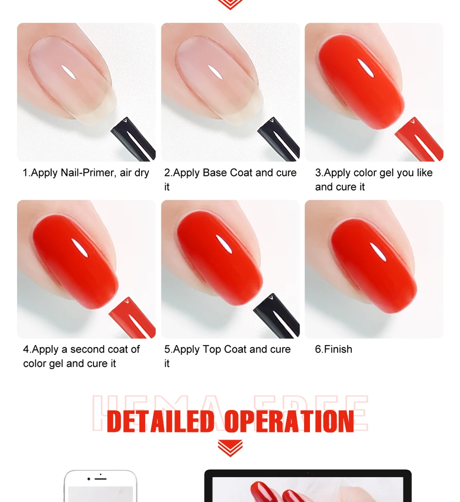 Arte Clavo 8ml HEMA TPO-freier Gel-Nagellack Volle Deckkraft Semi-Permanent Abziehbarer UV-LED-Farbgel-Lack Großhandel für Salons – Detail 10
