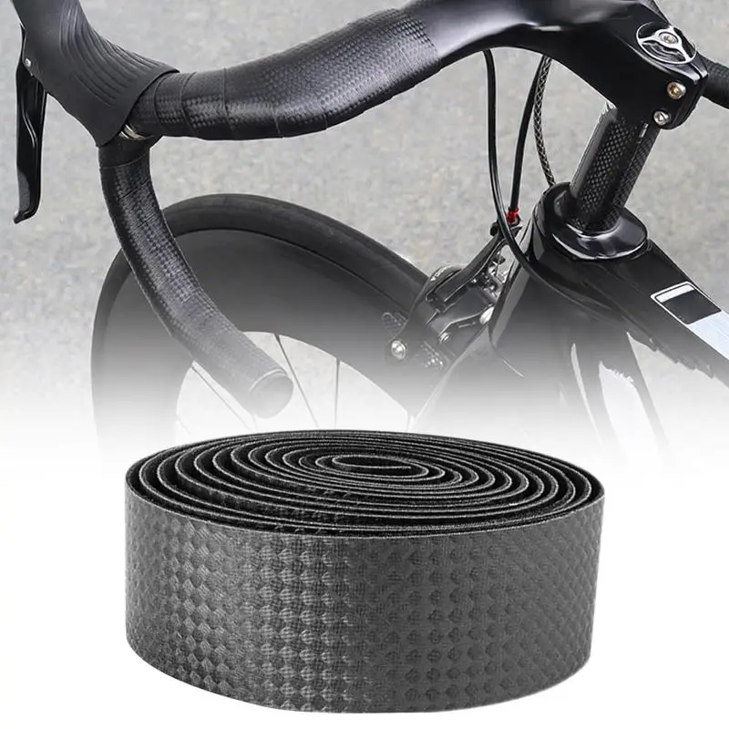 Handlebar Tape Bar Grip Tape Non-Slip Anti-Vibration Motorcycle Handlebar Tape Cycling Accessories Handlebar Wrap Road Cycling