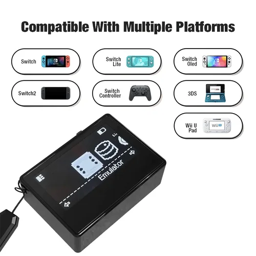 Imagen 2 del producto Nuevo simulador inteligente NFC Pixl, tarjeta infinita, quemador de inducción de caracteres deslizantes para Amiibo Switch/Switch2 3DS, accesorios de juego Wii U