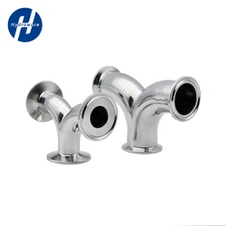 SS304 Stainless Steel Sanitary Y-Elbow - 19-102mm 3/4