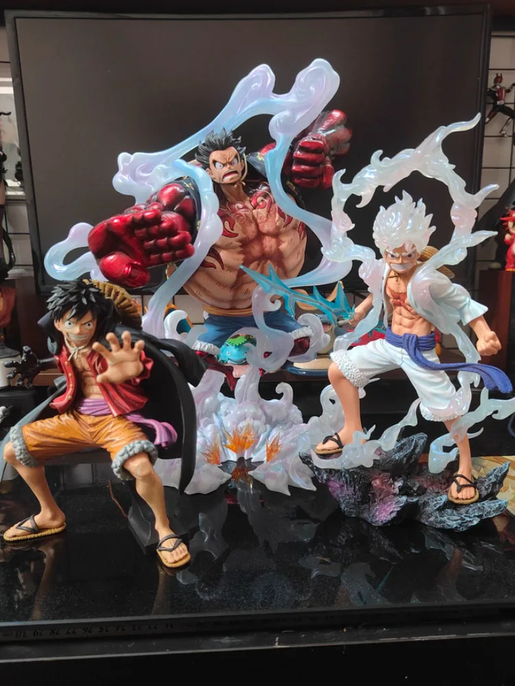 

One Piece Monkey D Luffy Anime Figure Peripheral Resin Statue Model Scene Statue Collection of Decorative Ornaments Gift Toys
