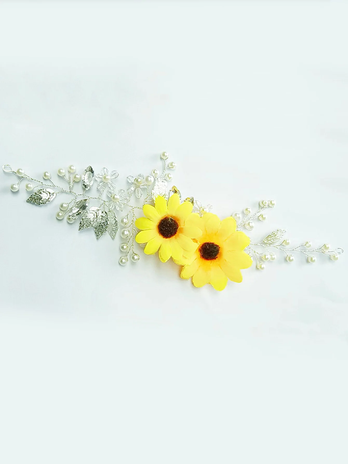 Sunflower leaf headband fashion new cute simple casual everything daily commute niche design ins popular selling hair accessorie