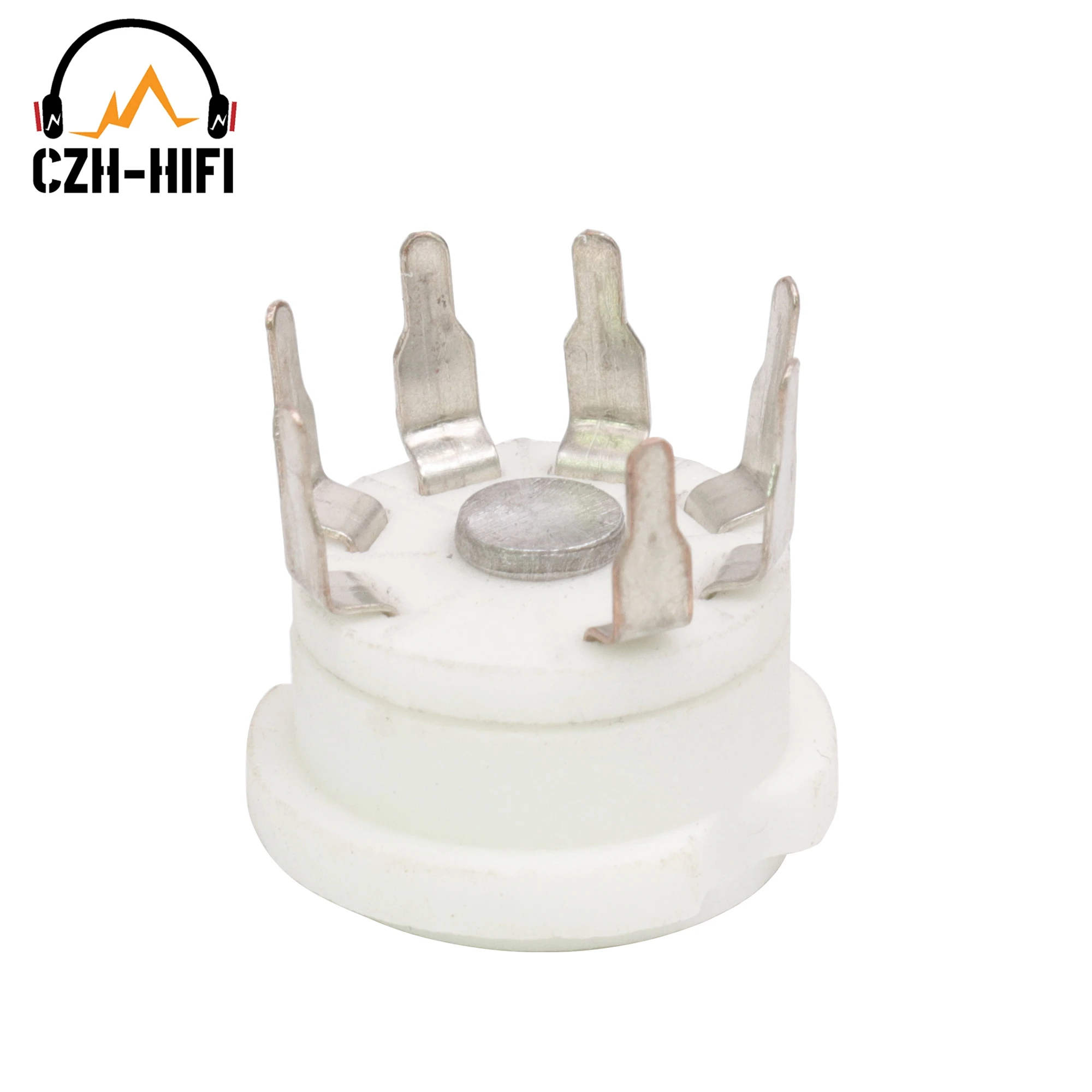 10 stücke 7pin B7G Keramik Rohr Buchse Ventil Basis Elektronische 6Z4 EAA91 EC92 6X4 6J1 6J2 6J4 Vintage Audio Verstärker DIY HiFi – Detail 5