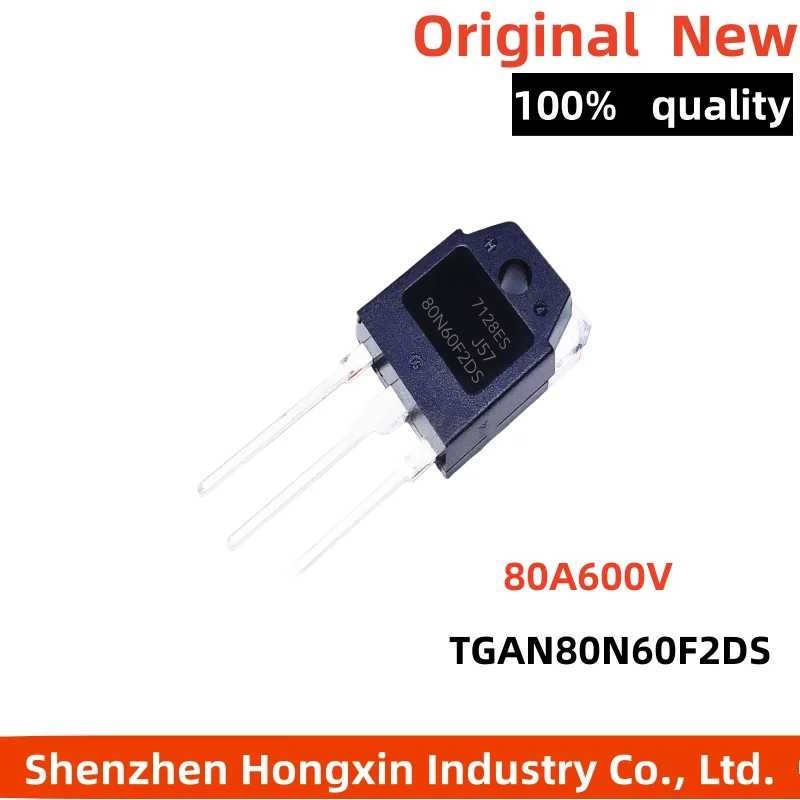 

(5piece) New 80N60F2DS TGAN80N60FD TGAN80N60F2DS 80A 600V TO-247 IGBT tube for inverter welding machine