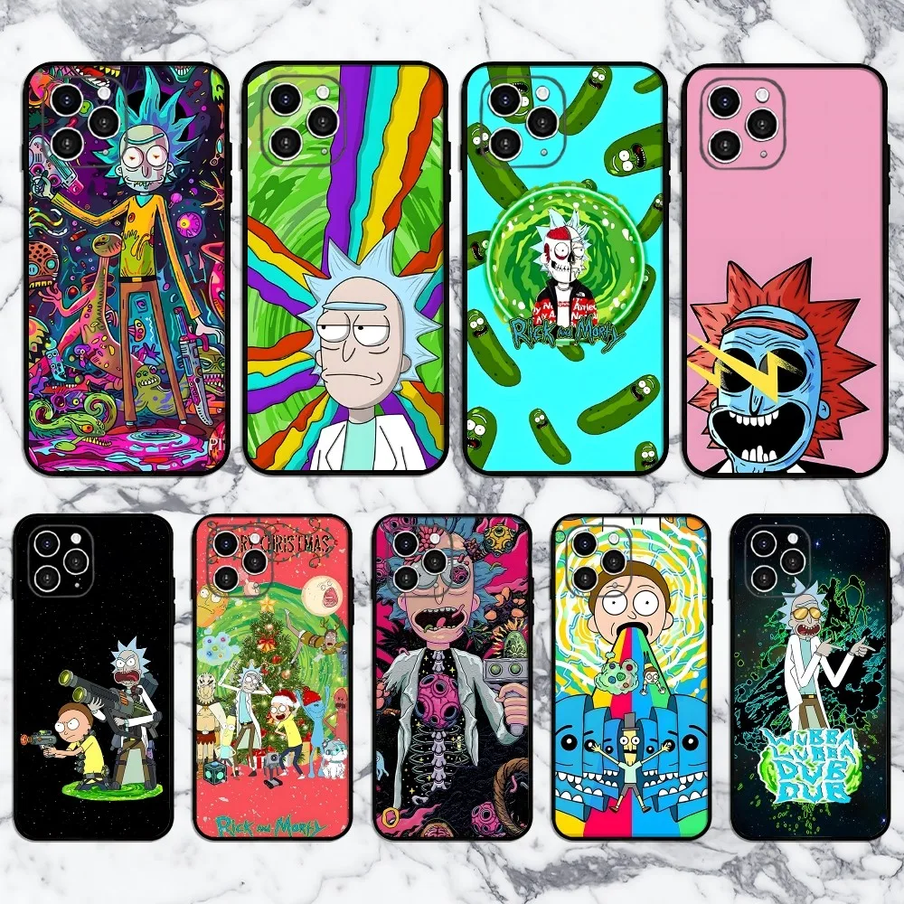 Anime R-Ricks-S And Boys  Phone Case For Iphone 16 15 11 13 14 Pro Max 7 8 Plus X Xr Xs Max 12mini Cover Case