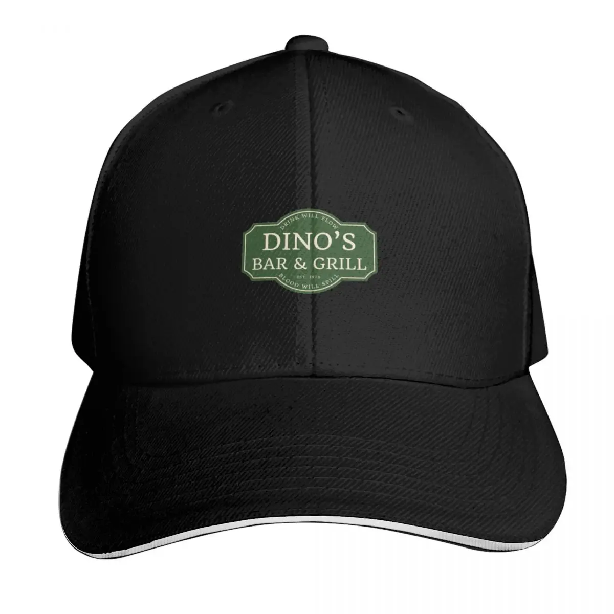 

Dino_s Bar and Grill Baseball Cap Military Cap Man Snap Back Hat fashionable Men's Luxury Women's