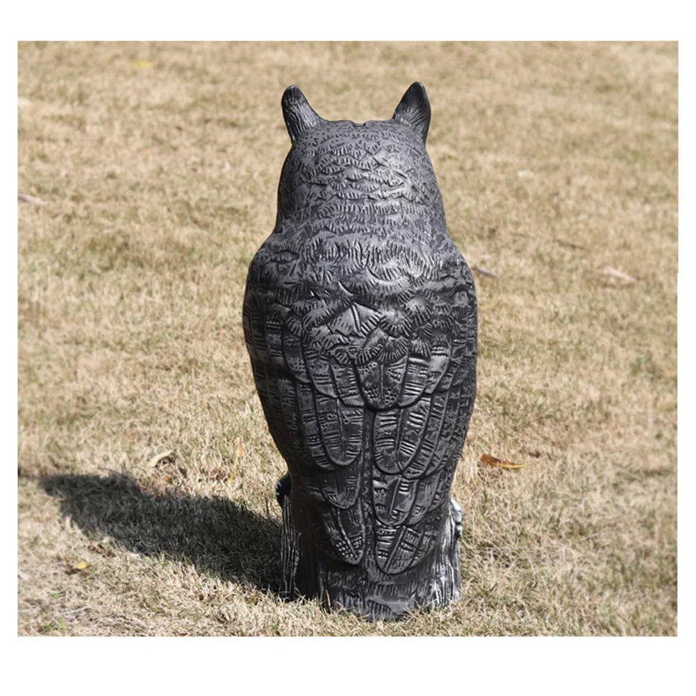 

Simulation Owl Garden Decor Plastic Scarecrow For Birds Squirrels Mice Deterrent Outdoor Pest Control Lawn Ornament Statue