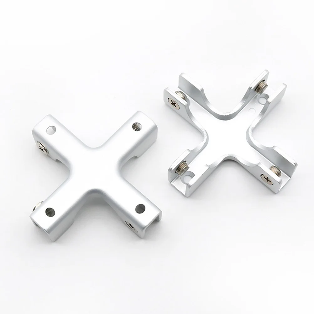 Glass Clamp Bracket Aluminium Alloy 8-12Mm High Quality Material Rust Resistant for Home Store Office Aquarium Glass Panel
