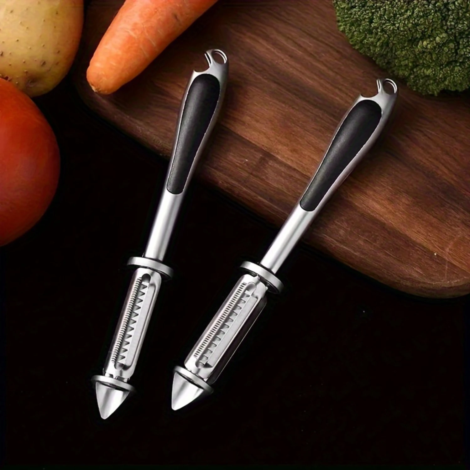 Fruit Peeler, Vegetable Peeler, Creative Peeler, Stainless Steel Peeler, Potato Peeler, Kitchen Peeler For Melon, Pear, Carrots,