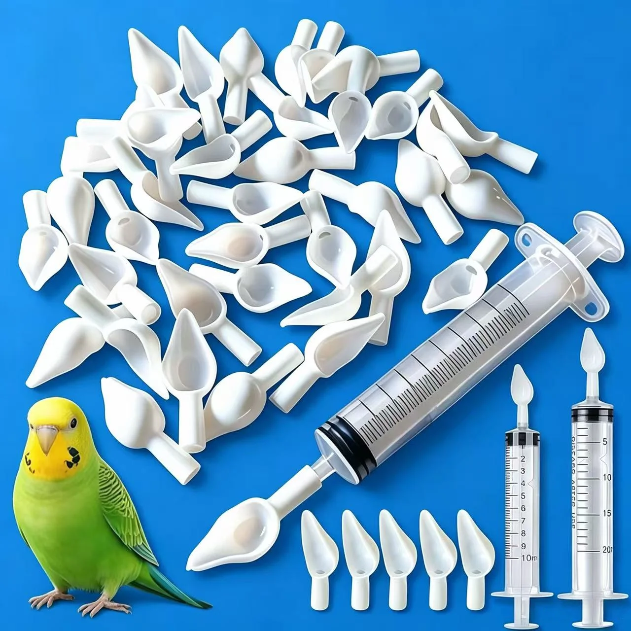 Baby Food For 6 Months - 10/6/3pcs Bird Feeding Spoon parrot baby
