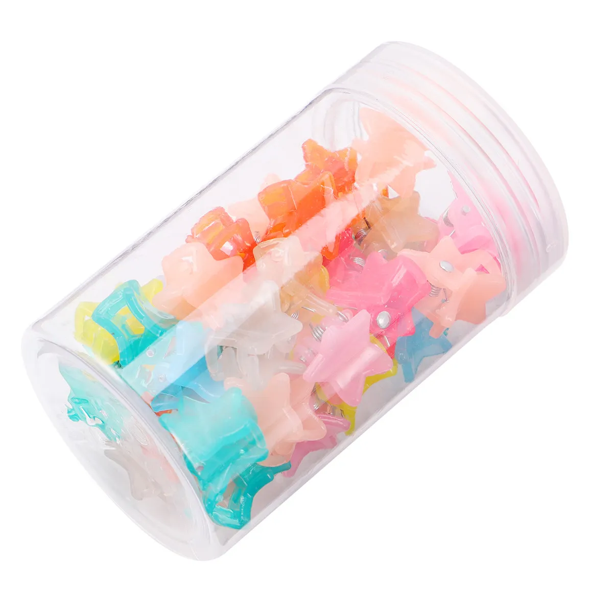 40Pcs Princess Hair Claw Mini Hair Clips Baby Kids Mini Hairgrip Non Slip Small Colorful Hairpin Cute Gift Set