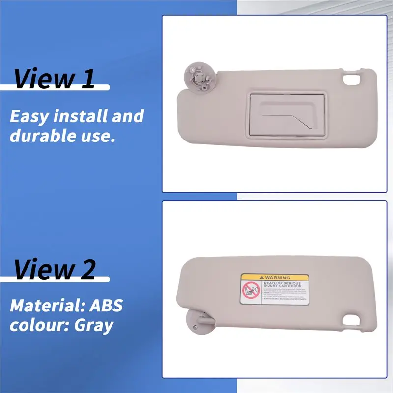 Classy-Car Sun Visor For Sonic 2012-2020 Spark 2011-2022 Cruze 2009-2014 Aveo 2011 2012 2013 Replacement Accessories L