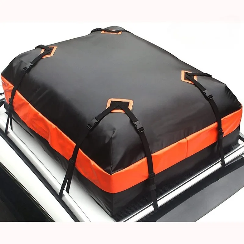 

Outdoor Car Waterproof Roof Luggage Bag Portable Clip Grid Car Roof Bag