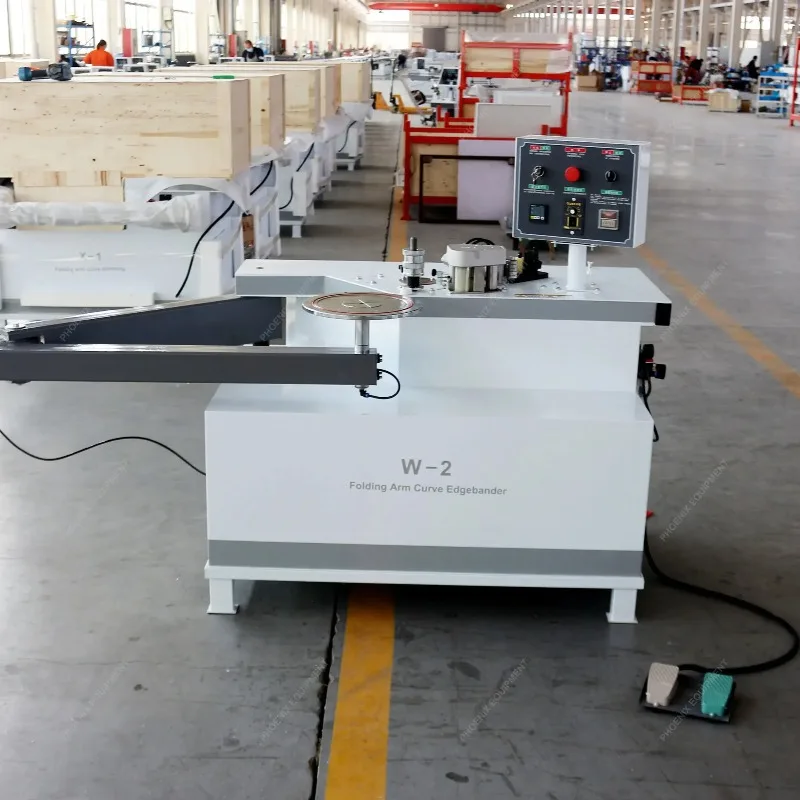 High Speed Woodworking Edge Banding Machine Hot Sale Curve Circle Straight Edge Banding Tape Machine for DIY Projects
