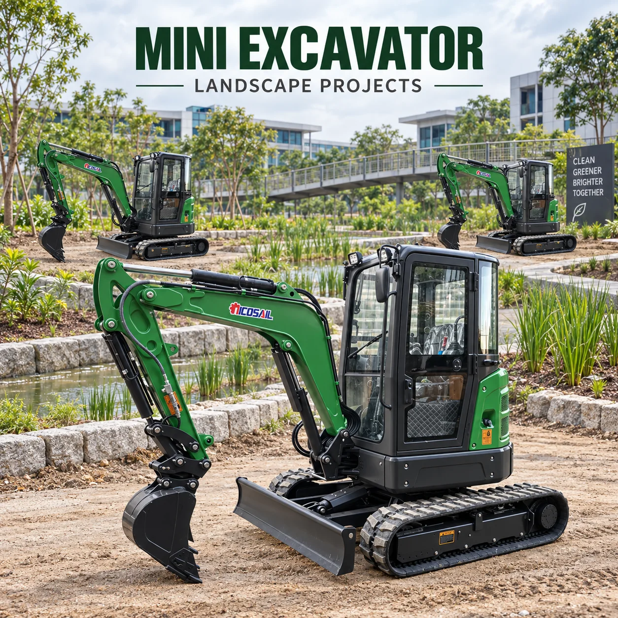 Versatile 40U Hydraulic Mini Digger 4 Ton Crawler Excavator for Digging Loading and Site Preparation