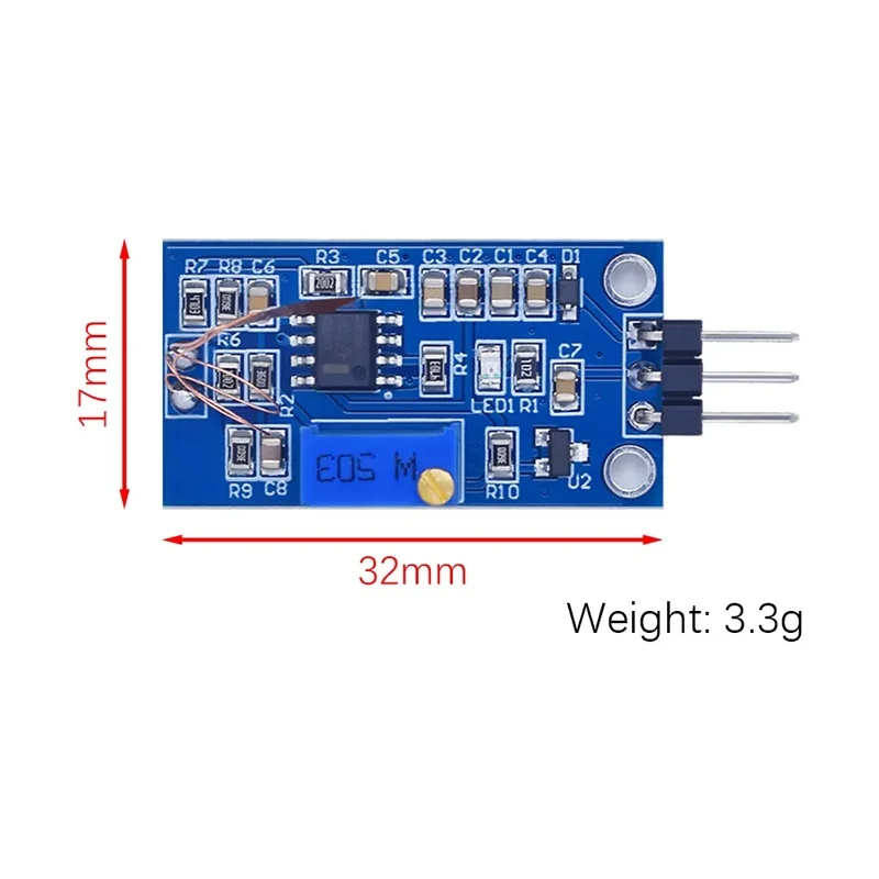 BF350-3AA Strain Gauge Bend Sensor Module Y3 Weighing Amplification Module Digital Sensor Biosensor Mixture For Arduino view 3