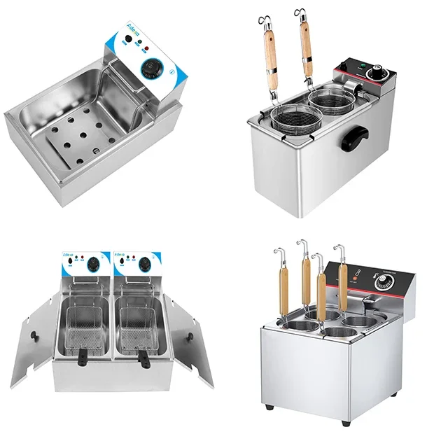 

YYHC-Commercial Cooking Equipment Electric Deep Fryers / Noodle Boiler Machine Pasta Cooker Station