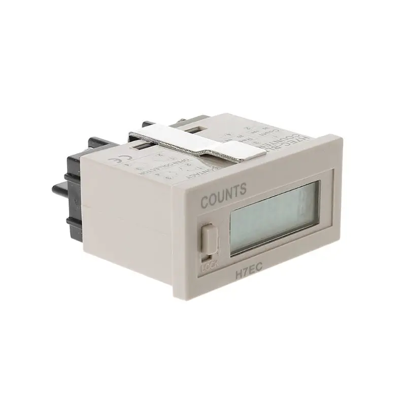 Multifunctional Professional H7EC-6 Vending Digital Electronic Counter Count Hour Meter Without Voltage DropShipping