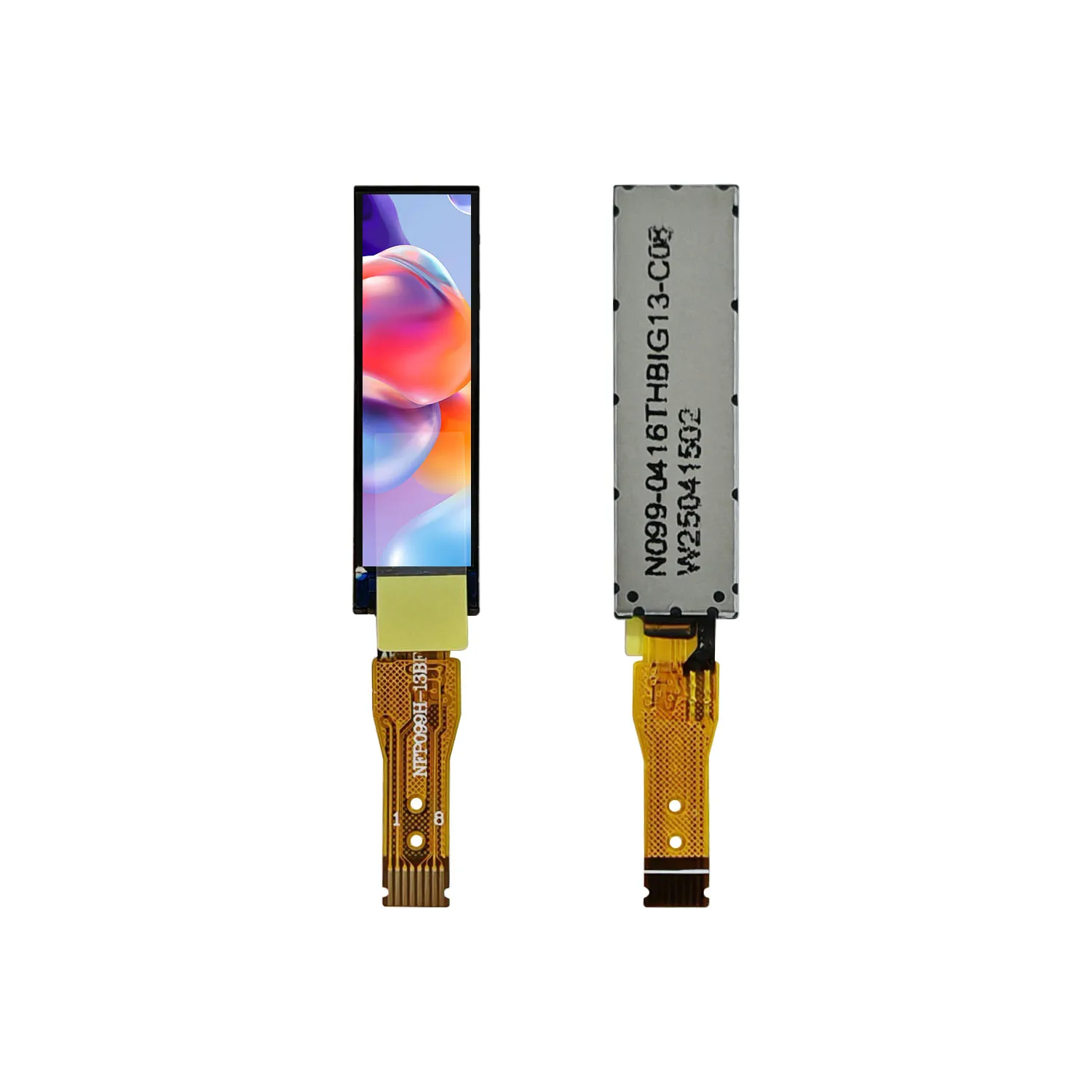 Display modulo LCD TFT da 0,99 pollici 40 × 160 Pannello schermo piccolo Interfaccia linea SPI4 GC9D01 Drive 400 Luminance 8 pin