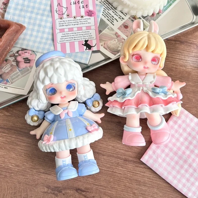 

Miana V1 Tea Party In The Forest Series Blind Box Kawaii Anime Figures Desktop Ornament Decor Collection Model Girl Surprise Gif