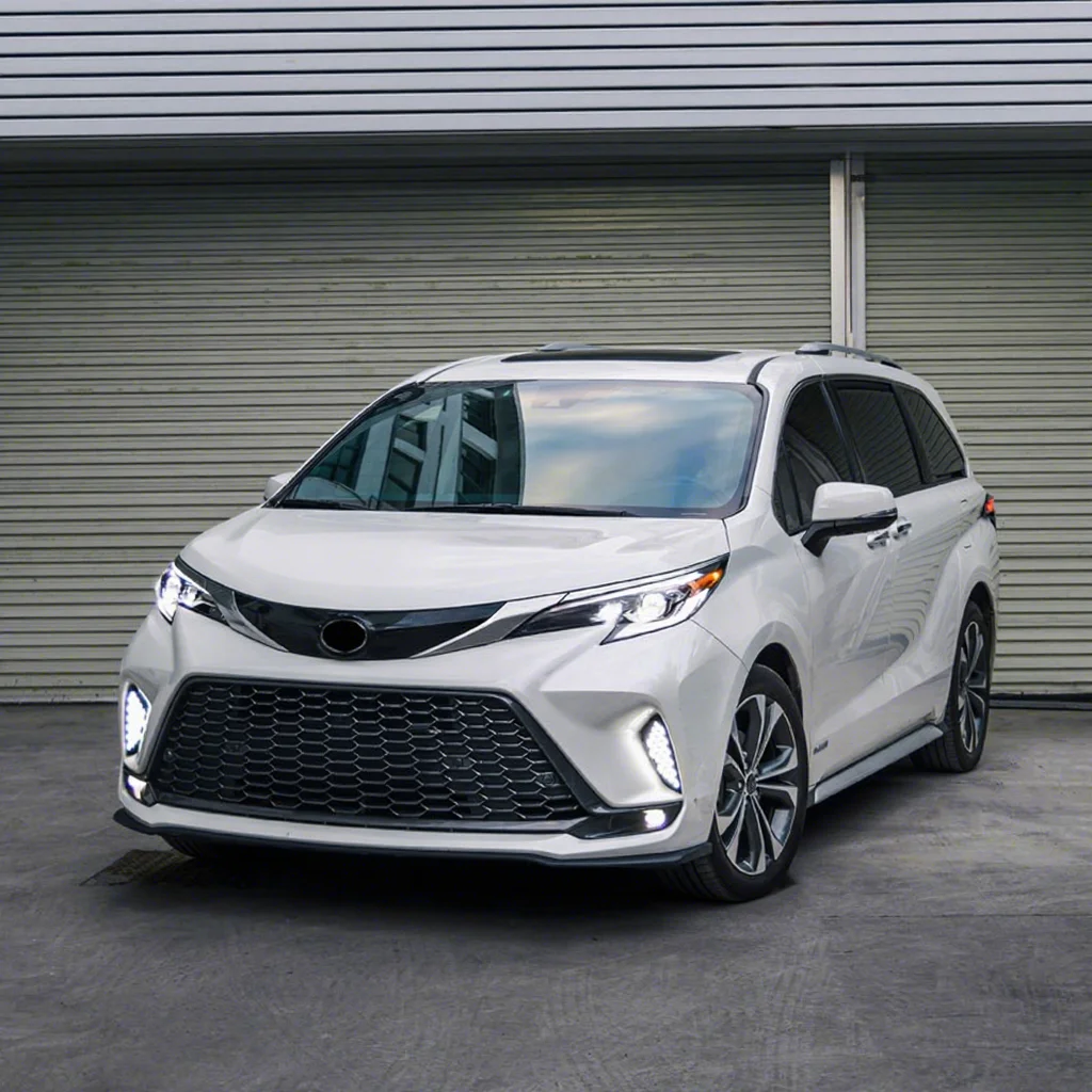 

Комплект из 2-х фар для Toyota Sienna 2021-2025: новые светодиодные фары в сборе с проекционными линзами для тюнинга и модернизации