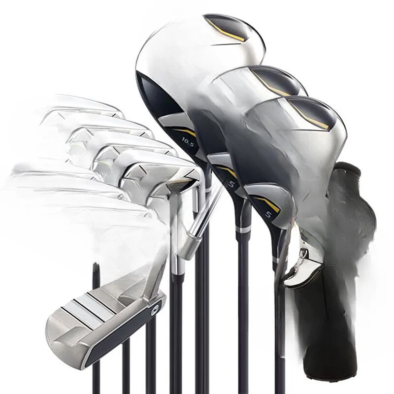 WARBIRD5 Men's Junior and Intermediate Golf Clubs Full Set of Carbon XHOT Beginner Practice Clubs