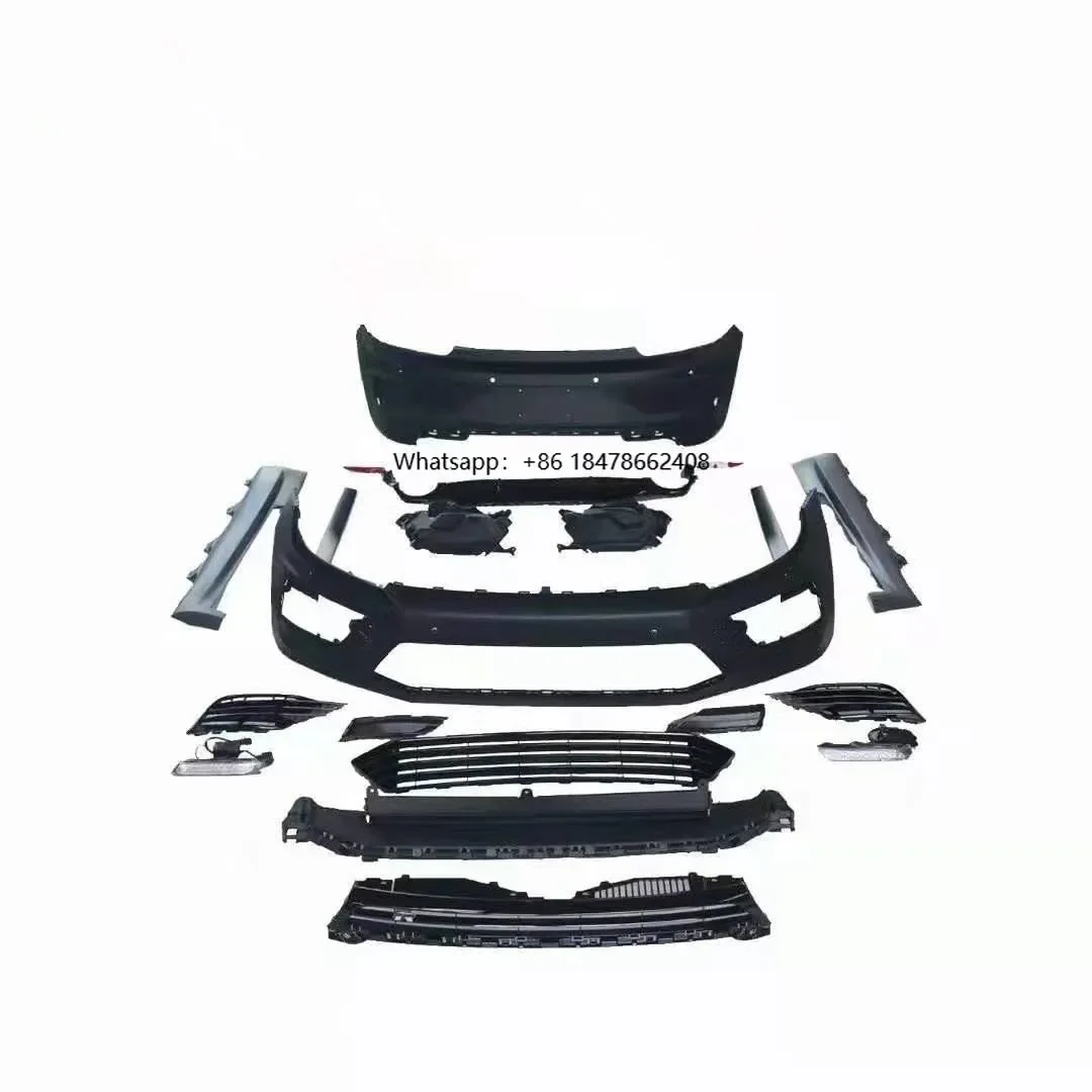 For V W SCIROCCO R Front Bumper and Rear Bumper Assy for Tuning Parts PP Material 2015- Car Body Kits
