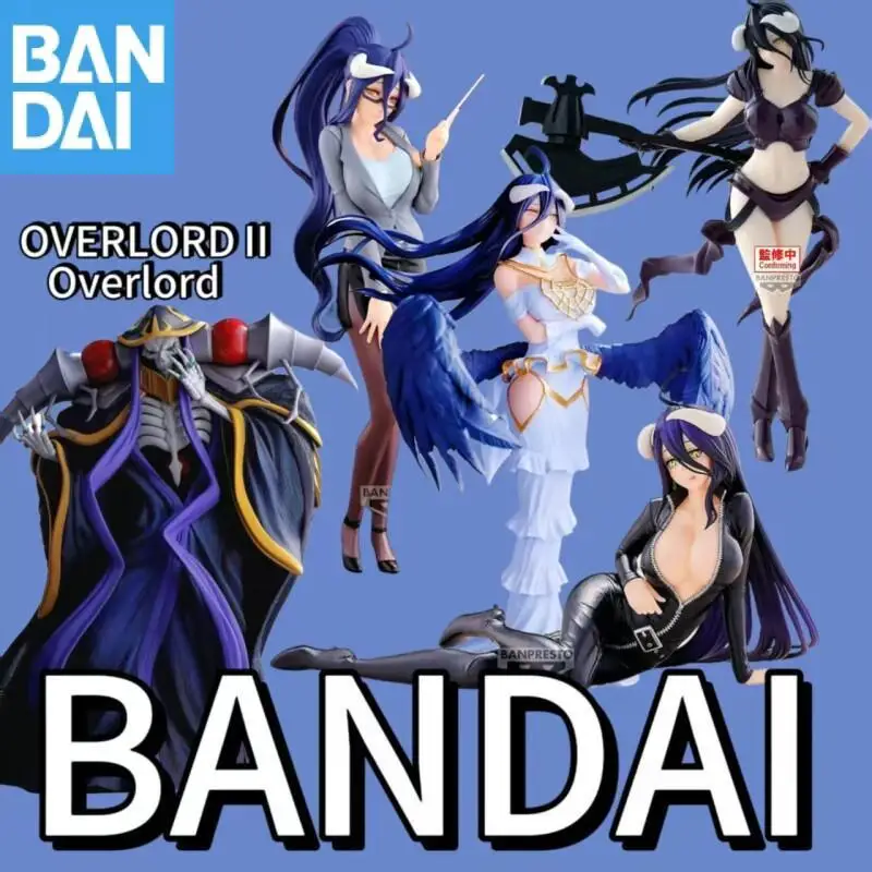 Originale Bandai BANPRESTO OVERLORD Collezione Bong King Albedo non aperto Anime Figura Modello PVC Collezionista Ornamenti Giocattolo Regalo