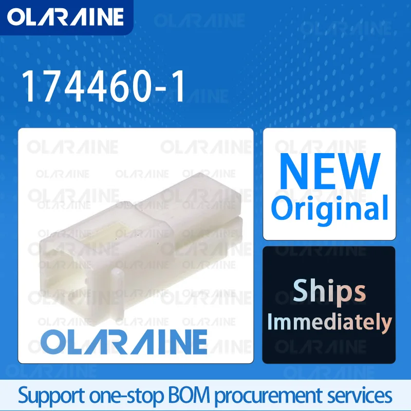 

50/200/500Pcs 174460-1 100% brand new and original IC chip Automotive connectors 2 Position