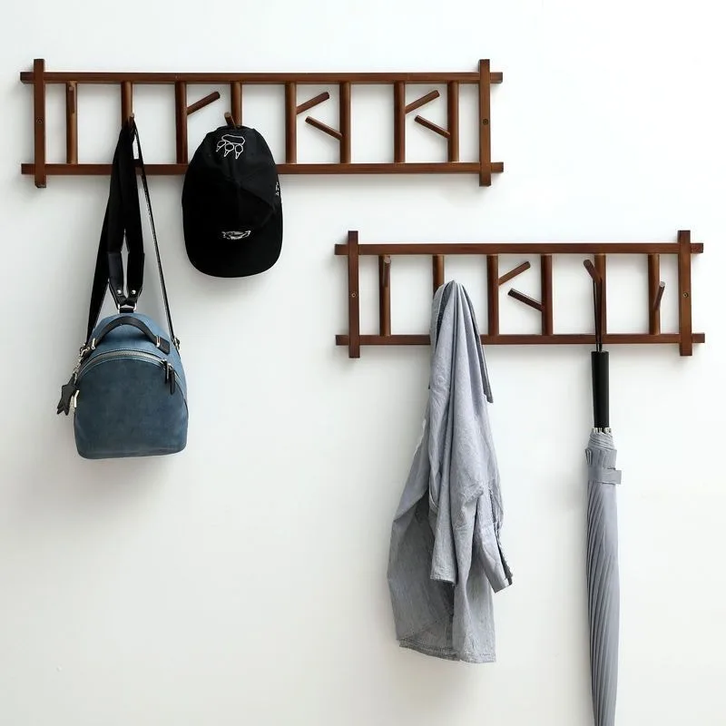 

Coat rack Wall type home entry hook Indoor household simple wall multi-functional foyer entrance Hanger