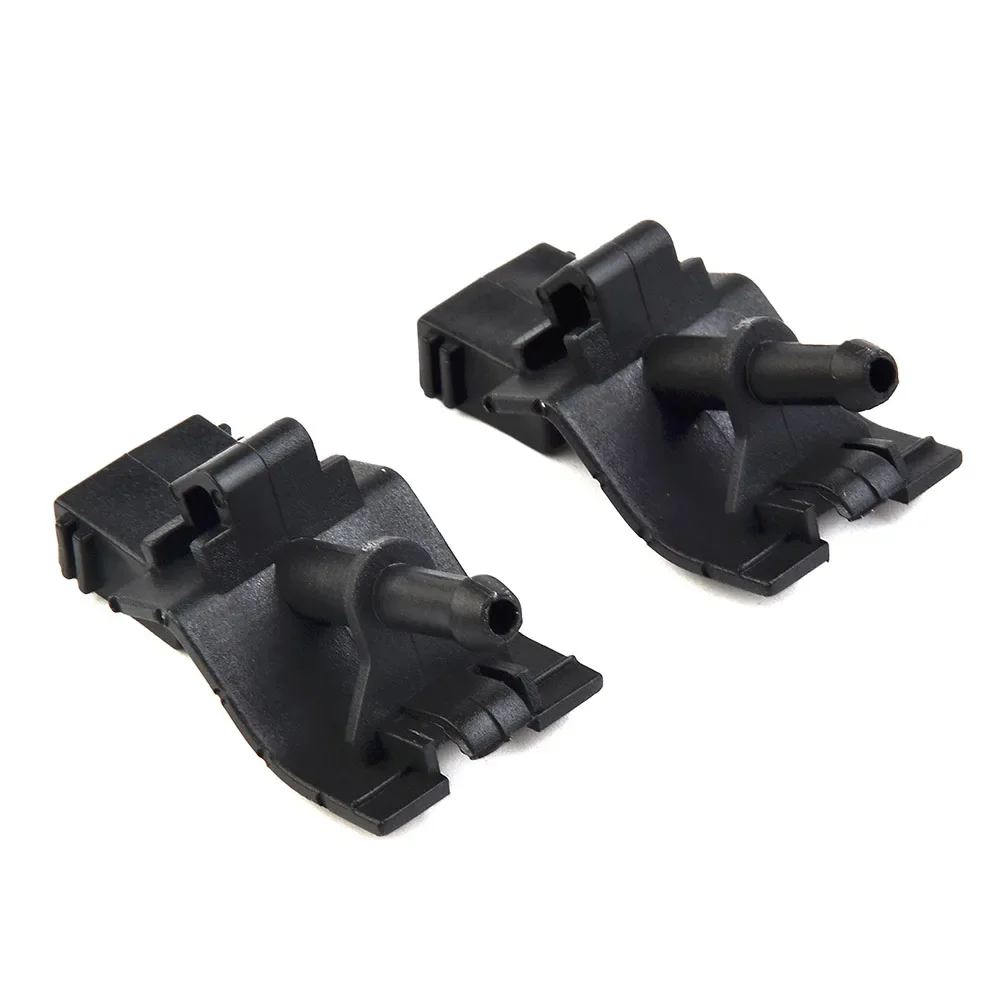 2Pc Car Windshield Water Washer Nozzle Black Plastic For Toyota-Corolla Altis E140 Car Windshield Wiper Nozzle Replacement Parts