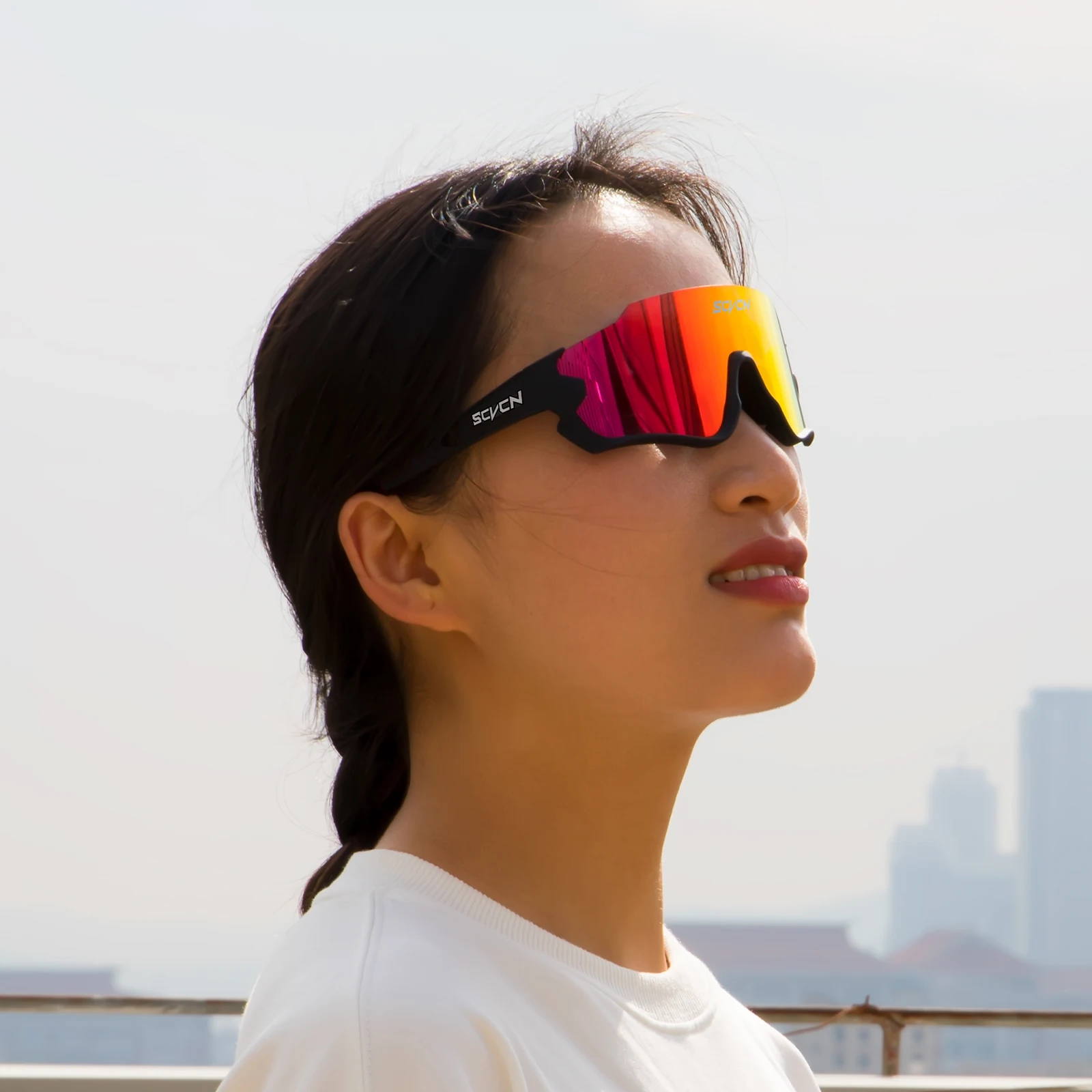 SCVCN Hot Sunglasses for Men Outdoor Bike Cycling Glasses MTB Road  Driving Bicycle Glasses Women Sports Running UV400 Eyewear