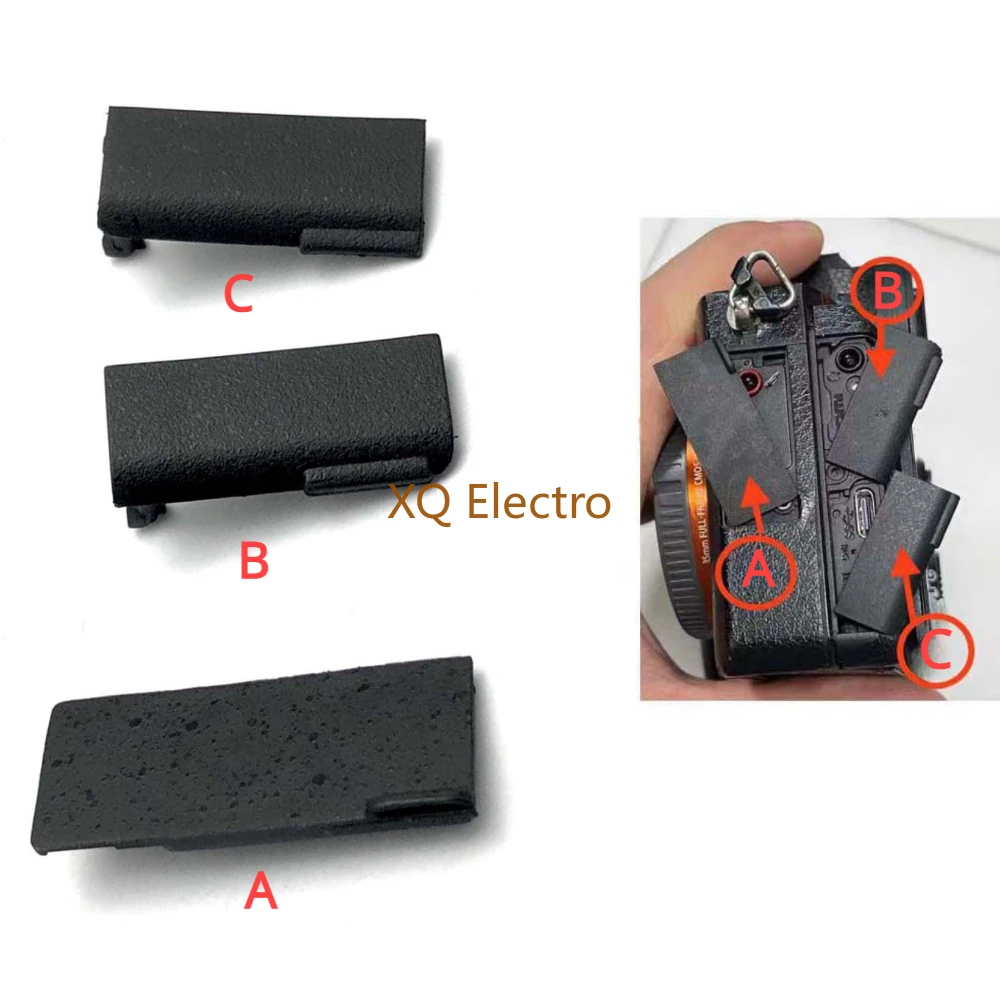 Nowa gumowa pokrywa interfejsu USB kompatybilna z mikrofonem HDMI dla Sony ILEC-7M3 A7III