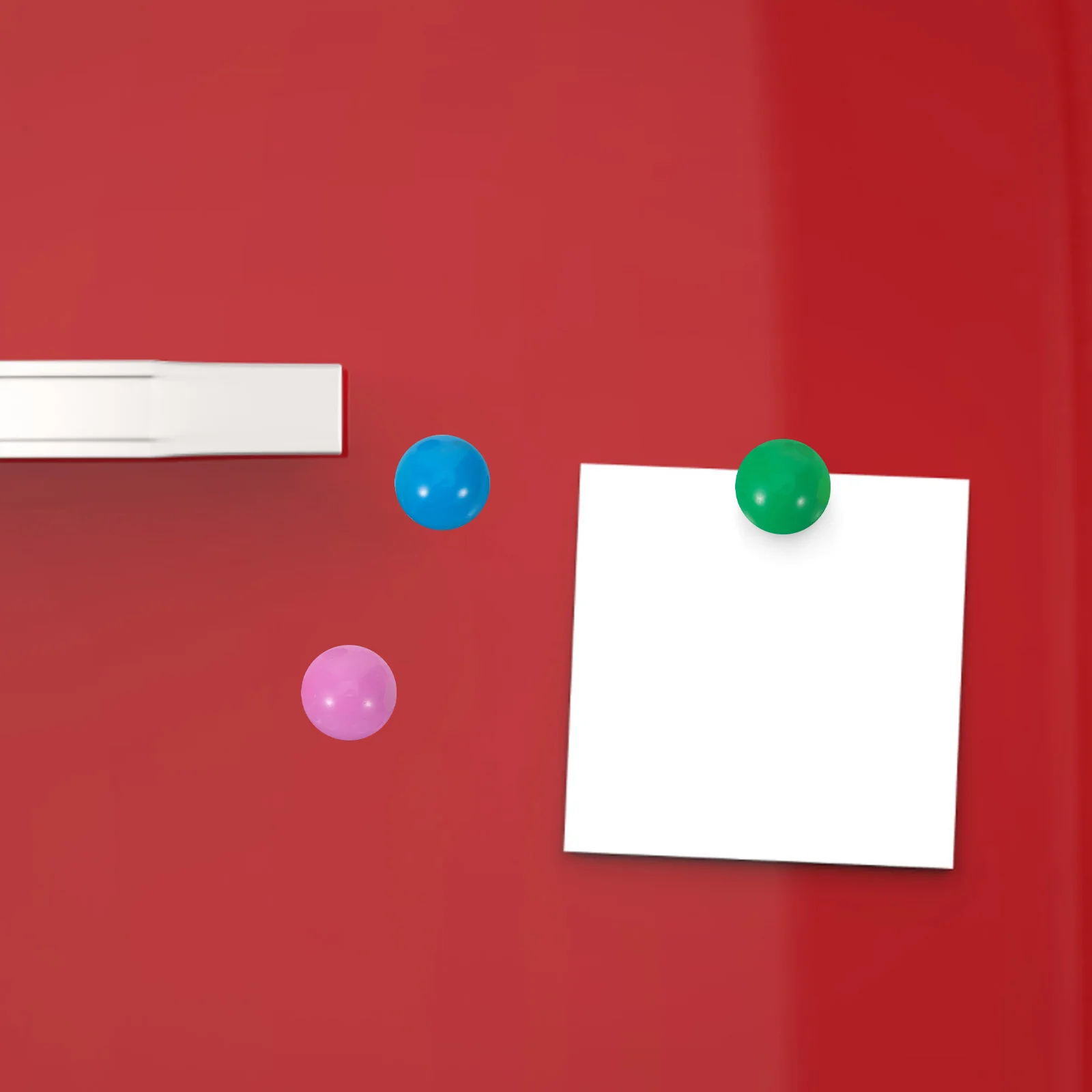 

20Pcs Multicolor Resin Spherical Fridge Magnets Magnetic Refrigerator Clips for Calendars Whiteboards Maps Decoration