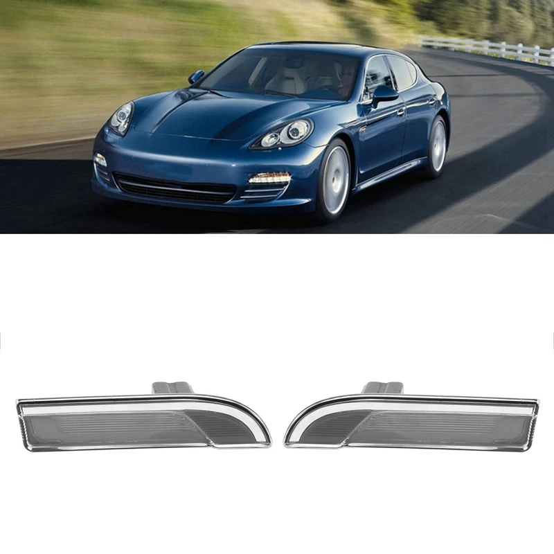 Car Front Fender Turn Signal Light For Porsche Panamera 970 2010-2016 Side Strobe Light