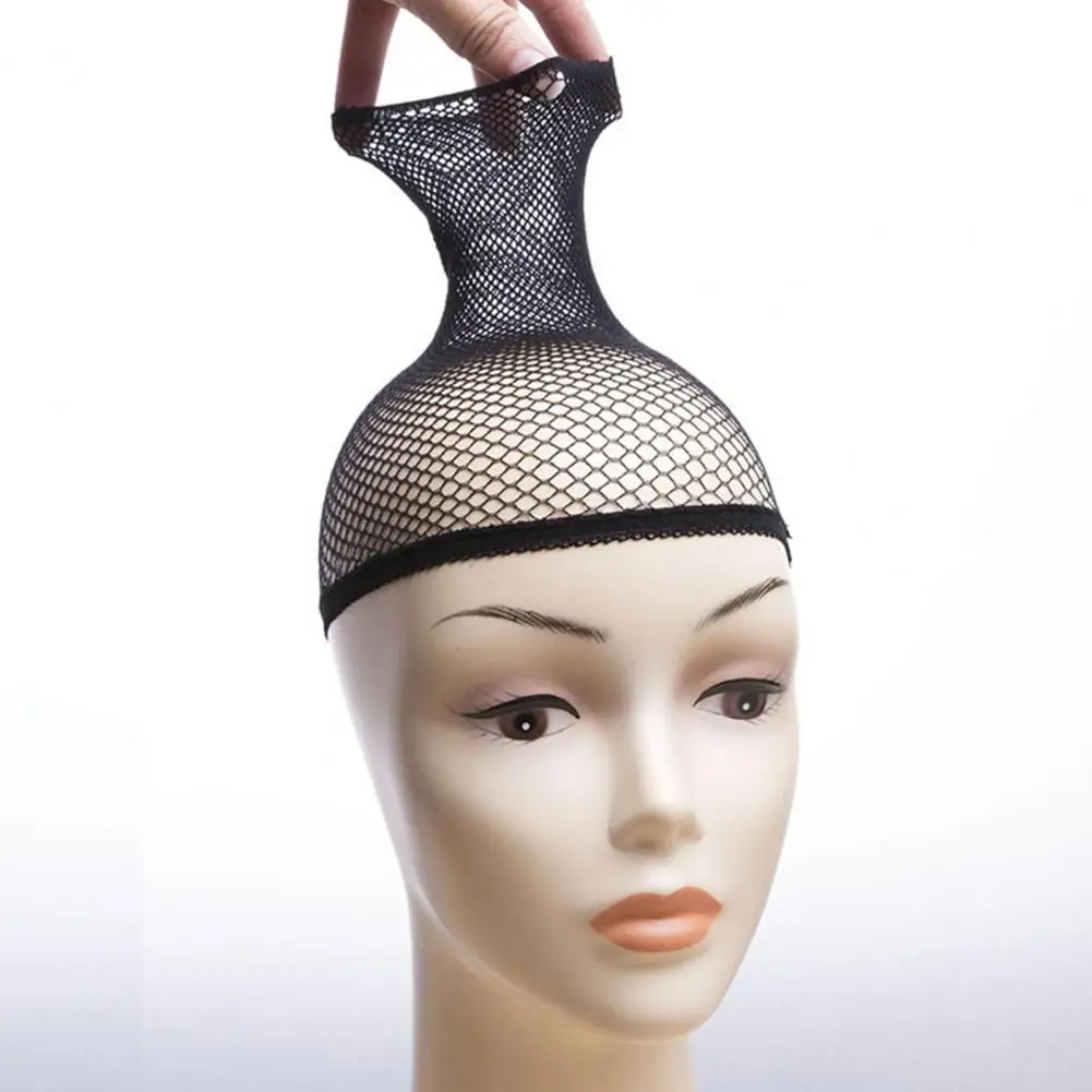 Wig Net Mesh Weaving Black Wig Hair Net Stocking Cap for Making Wigs Weaving Wig Cap Liner Weaving Wigs Caps Wigs Cap Liner Mesh