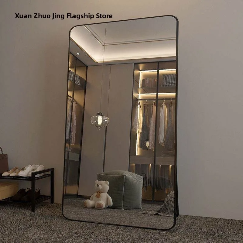 

Large Full Body Floor Mirror Ele Beau Enhancement Clothing Store Try-On Mirror Slimming Home Wardrobe Mirror